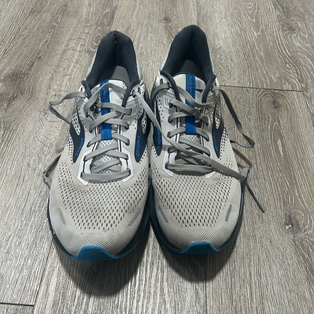 Brooks Men's Athletic Shoes - Gray and Blue